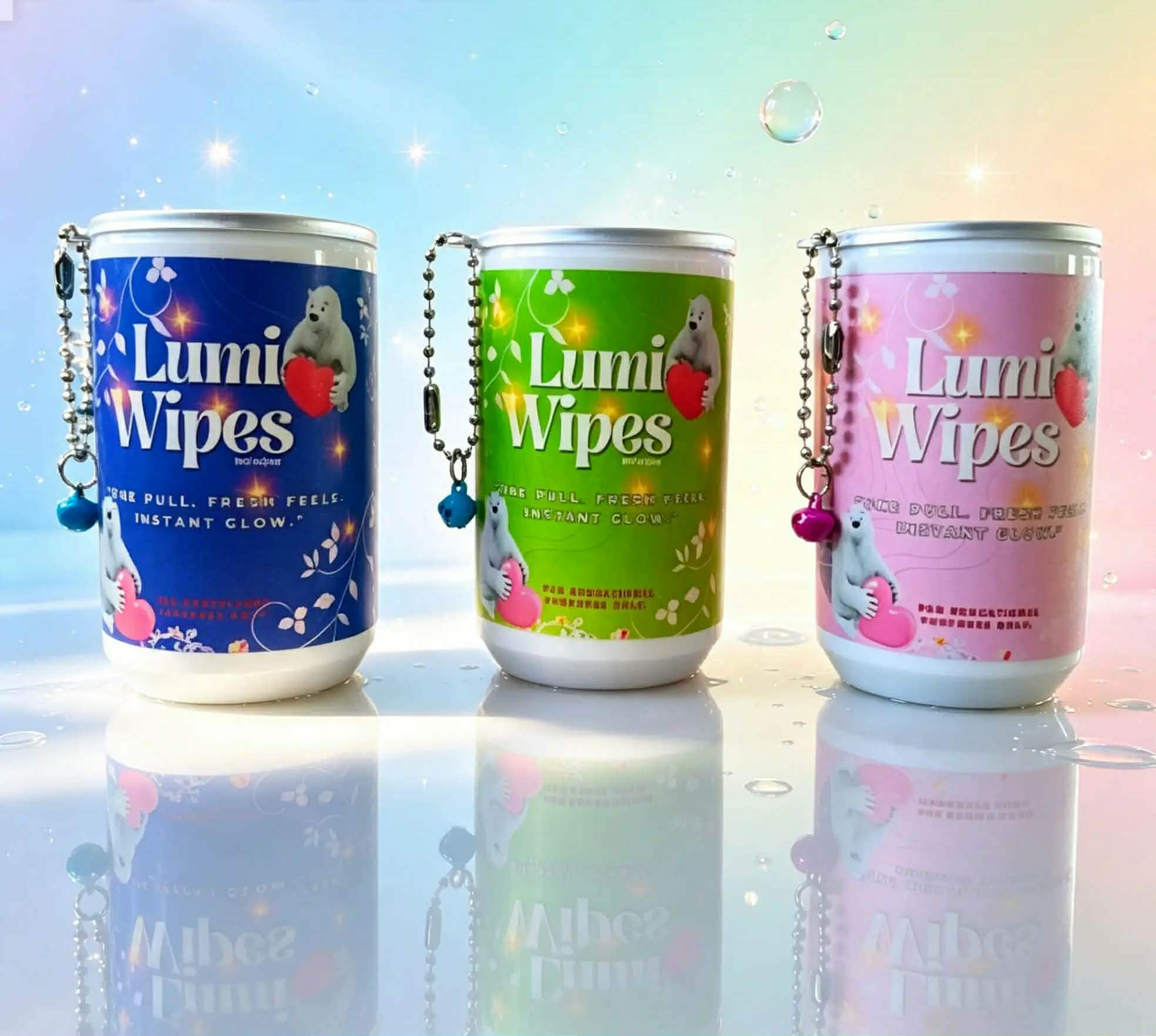 Lumi Wipes Product Packaging